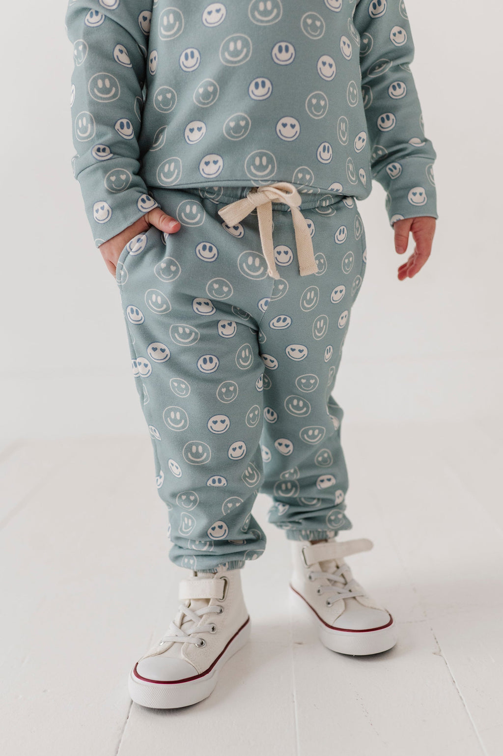 Boys Joggers in Heart Eyes
